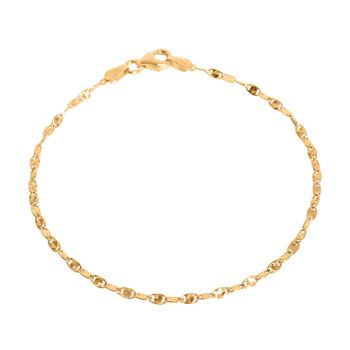 925 Silber ros&eacute;vergoldet Armband ca. 19 cm ca. 1,55g