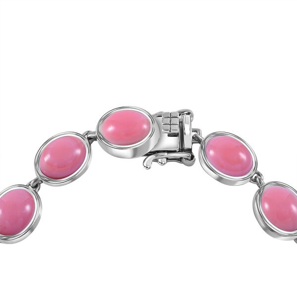 AAA Rosa Königsmuschel Perle Armband, 19cm image number 3