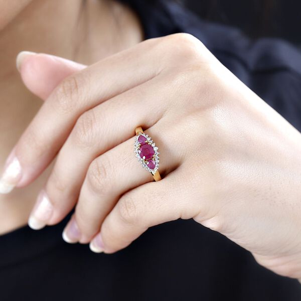 Afrikanischer Rubin-Ring - 1,75 ct. image number 3