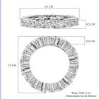 Lustro Stella - Weißer Zirkonia-Ring, 925 Silber rhodiniert  ca. 1,26 ct image number 4