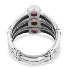 Royal Bali Kollektion - Mehrfach-Turmalin Ring, 925 Silber  ca. 1,50 ct image number 4