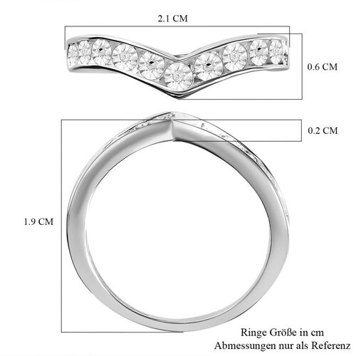 Diamant Wishbone Ring image number 7