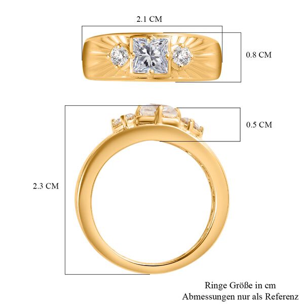 Moissanit Ring - 0,88 ct. image number 7
