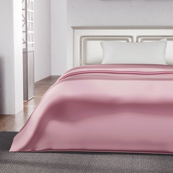 Serenity Night - Steppdecke aus 100% Maulbeerseide, 350gsm, Rosa image number 8