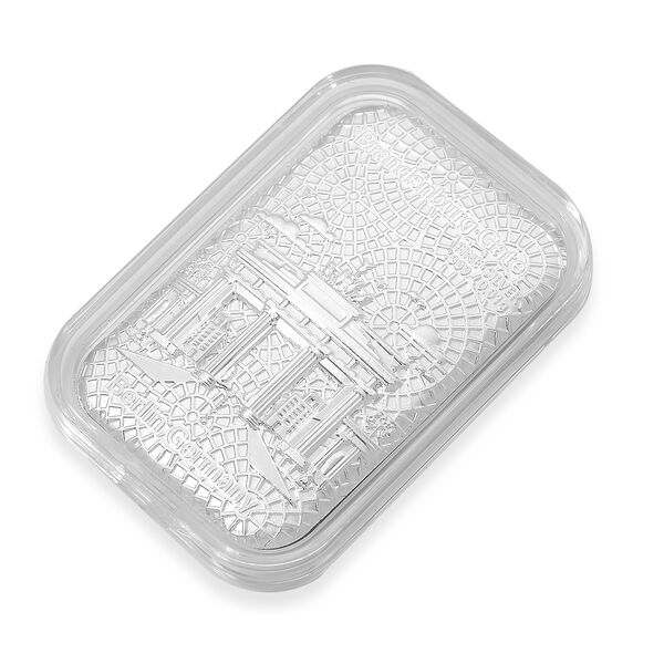 Brandenburger Tor-Barren in 999er Silber image number 3