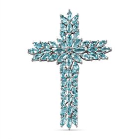 Paraiba Apatit Anhänger - 8,48 ct.