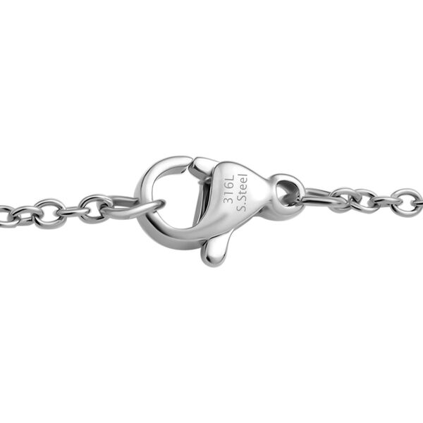 Wei&szlig;er Zirkonia-Anh&auml;nger mit Kette - 1,02 ct. image number 6