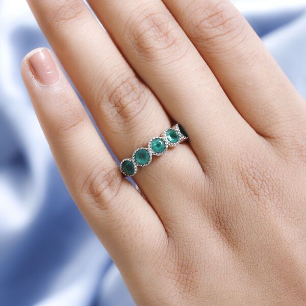 Kagem sambischer Smaragd-Ring - 1 ct. image number 2