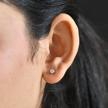 D'Joy wei&szlig;e Diamant Ohrringe - 0,14 ct.