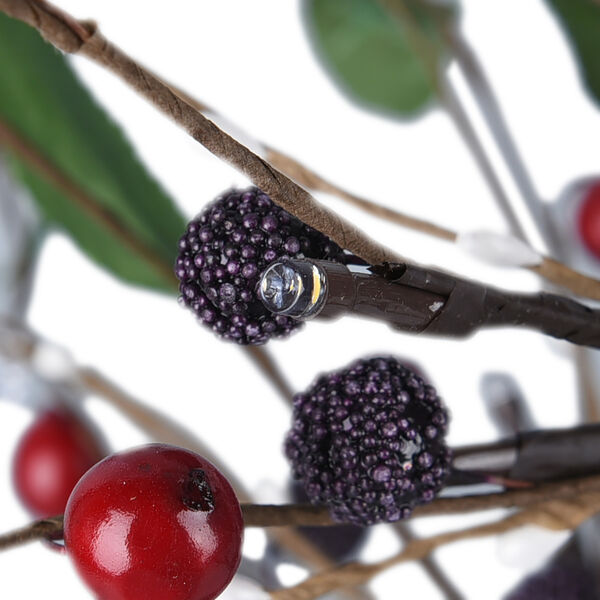 Warmweiße LED-Baumlampe, 55 cm, Grün und Rot image number 5