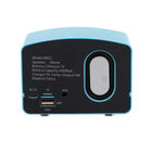 Retro Bluetooth Lautsprecher, Größe 9,8x5,8x7,2 cm, Blau image number 3