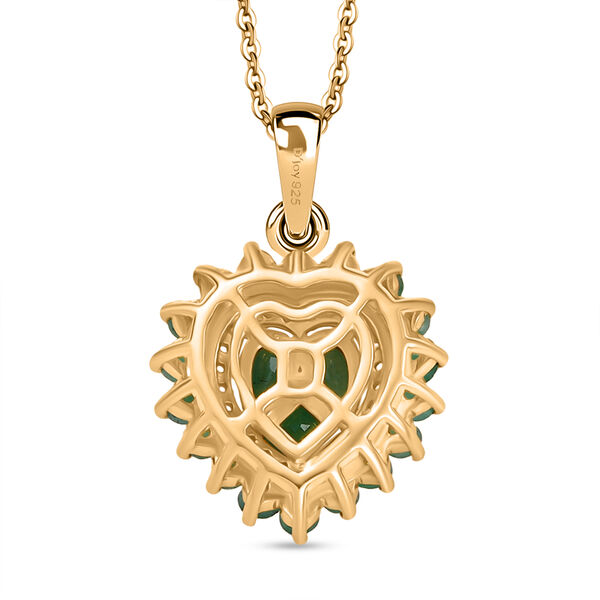 D'Joy Socoto Smaragd Anhänger mit 50cm Kette - 1,68 ct. image number 5