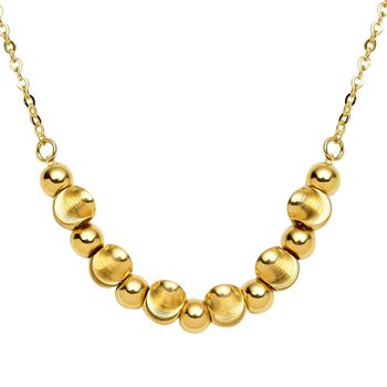 Feingold-Halskette, ca. 50 cm, 999 Gold ca. 5,34g