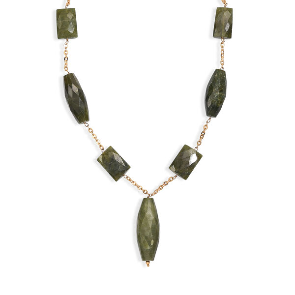 EverTrue Vesuvianit 50cm Halskette - 270 ct.