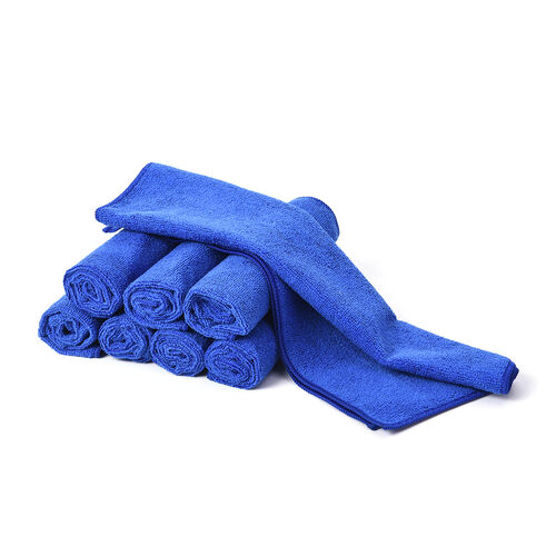 20er-Set, Mehrzweck Mikrofaser Tücher, Blau (8 Stk), Dunkelgrau (8 Stk) und Grün (4 Stk) image number 1