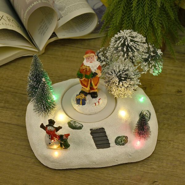 LED Musikbox Karussell mit Weihnachtsmann image number 6