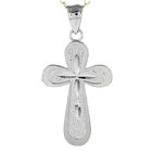 Kreuz Anhänger, 925 Silber, ca. 2,00g