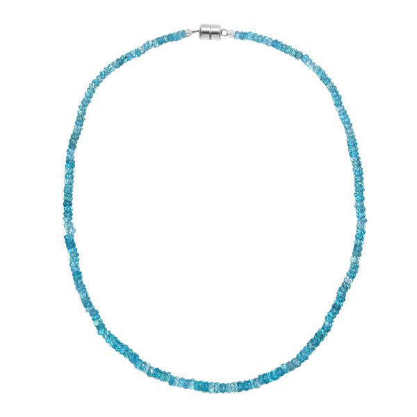 Betroka blaue Apatit Halskette, 45cm - 85 ct. image number 4