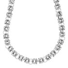 LA BELLA feinstes handgefertigtes Italienisches Königskette ca. 56 cm, 925 Silber ca. 83,40g