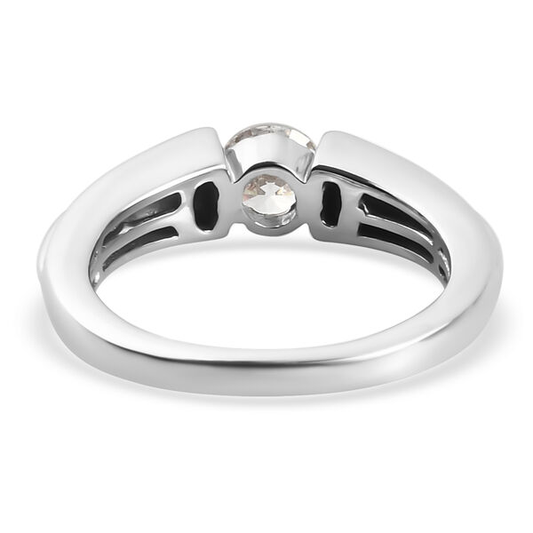 LUSTRO STELLA Hergestellt mit Feinster ZIRKONIA Ring 925 Silber platiniert image number 6