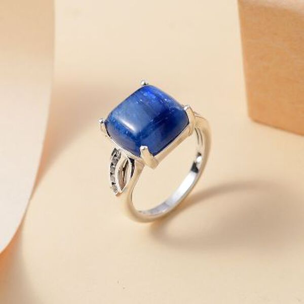 Kyanit und Zirkon Ring - 8,83 ct. image number 2