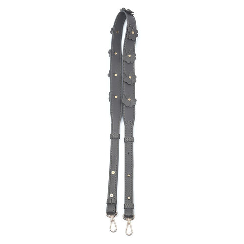 PU Handtaschen-Riemen, Grau image number 0