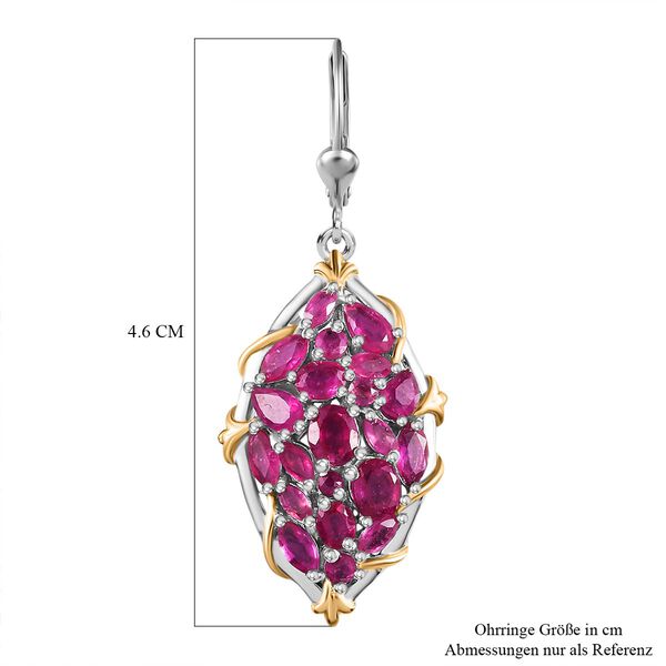 Afrikanische Rubin-Ohrringe - 8,75 ct. image number 5