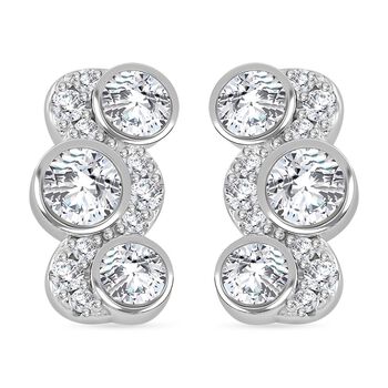 Moissanit Ohrringe - 0,73 ct.