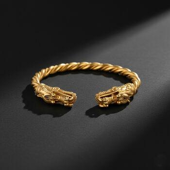 Nickelfreies Messing Armreif ca. Flexibles cm ca. 29,50g