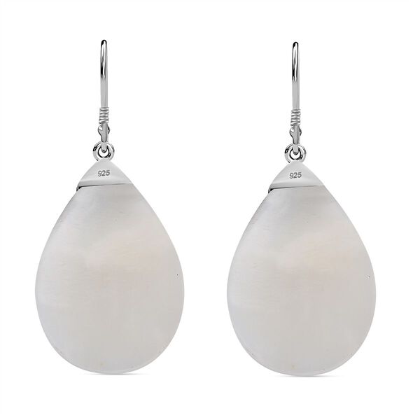 Royal Bali Kollektion - Sleeping Beauty Türkis und Perlmutt Ohrringe image number 3