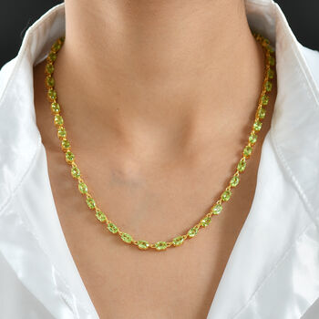 EverTrue Peridot 45cm Halskette - 22,64 ct.