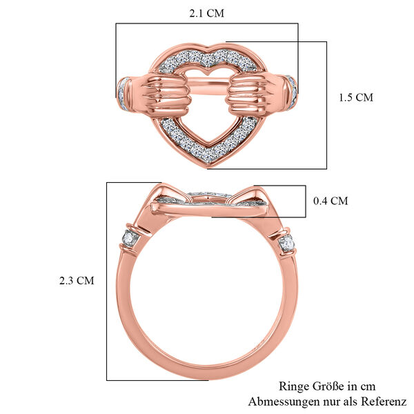 LUXURIANT SI-GH Labor Diamant Ring - 0,25 ct. image number 6