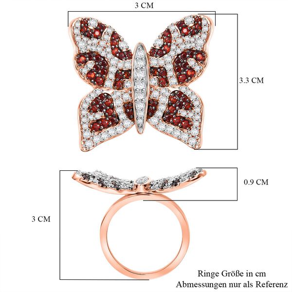 GP Trionfo Kollektion -Weißer und brauner Zirkon und Kanchanaburi blauer Saphir-Ring - 3,30 ct. image number 7