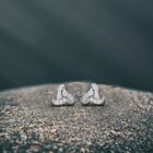 Weiße Diamant-Ohrringe, 925 Silber platiniert - 0,25 ct. image number 1