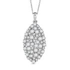 D'Joy Moissanit Schmuckset ca. 50 cm 925 Silber rhodiniert ca. 2,79 ct.