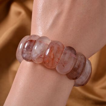 Roter Kristall Armband, ca. 364,40 ct.