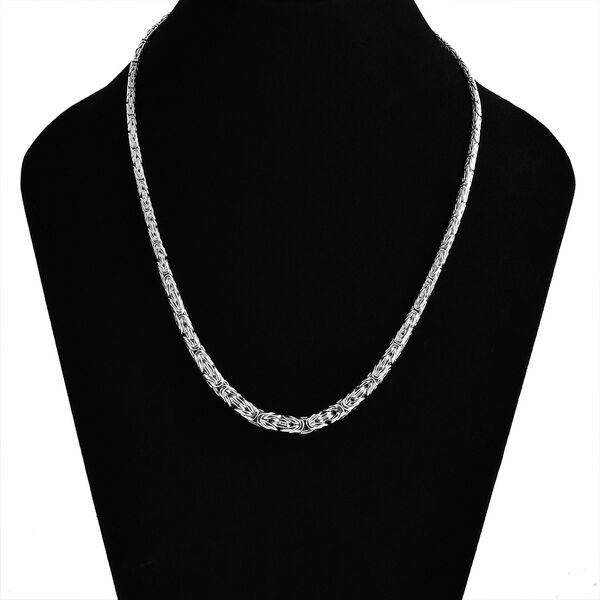 Royal Bali Kollektion - 925 Silber Borobudur Halskette ca. 50 cm ca. 51,53g image number 2