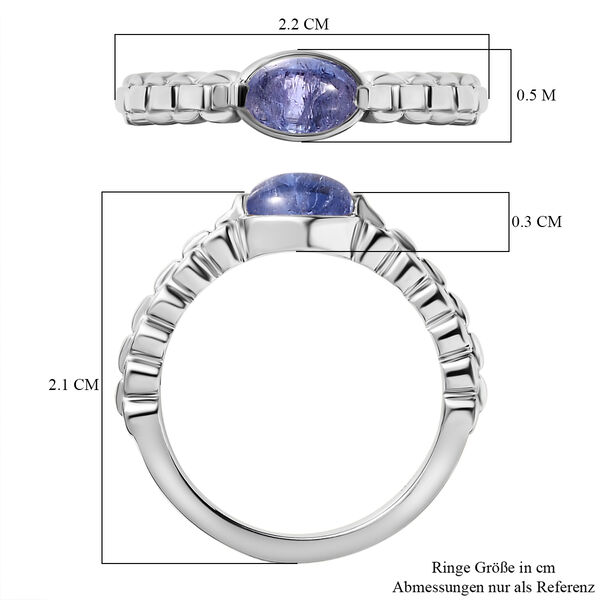 Tansanit Ring - 0,63 ct. image number 7