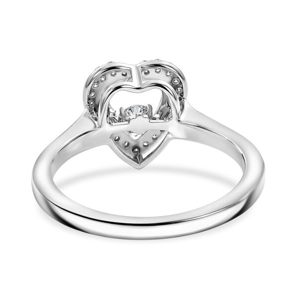 LUXURIANT DIAMOND - Lab Grown Diamant SI-GH Ring 925 Silber Rhodiniert (Gr&ouml;&szlig;e 16.00) ca. 0,25 ct image number 6