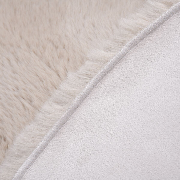 Premium Selektion: Superweicher Teppich aus langem Kunstfell, 60x90 cm, Hellbraun image number 4