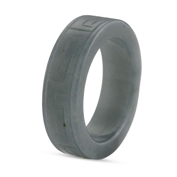 Nat&uuml;rlicher Olmek Jadeit Ring (Gr&ouml;&szlig;e 16.00) ca. 15,00 ct. image number 4