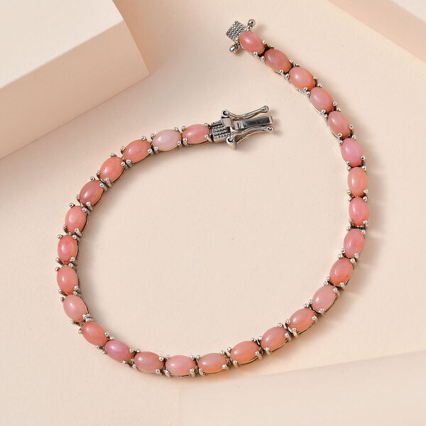 AA rosa Opal Armband, 19 cm - 10 ct. image number 2