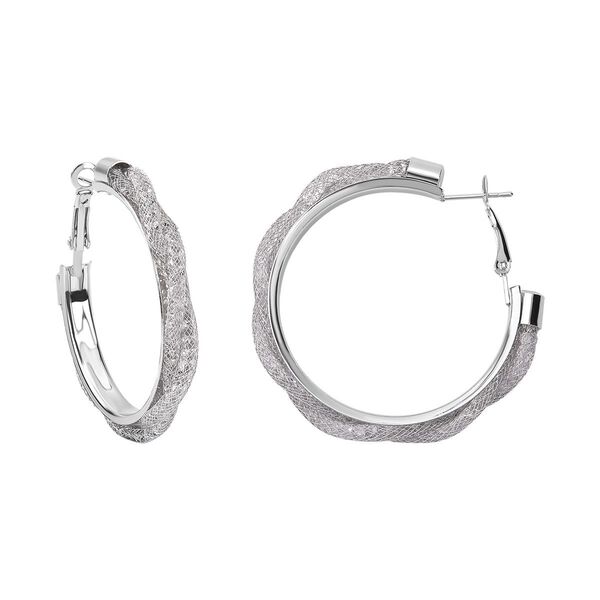 Wei&szlig;er Kristall Schmuckset Reines Messing image number 6