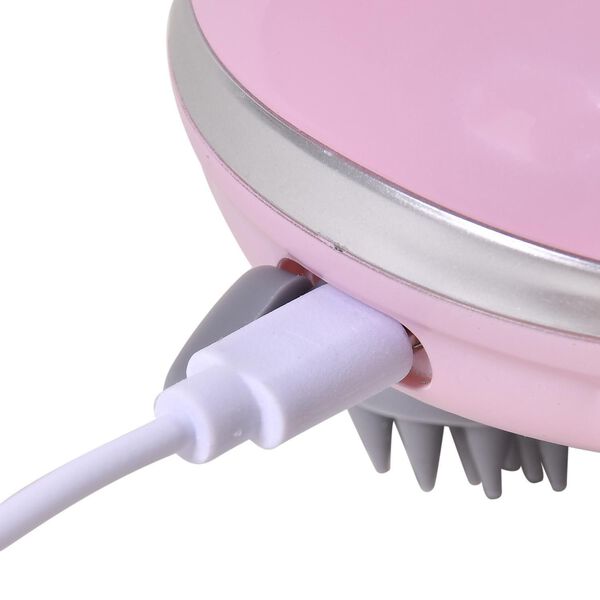 Kopfmassageger&auml;t mit 4 Massagek&ouml;pfen in pink image number 7