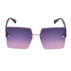 Sonnenbrille mit UV400-Schutz, lila Farbverlauf, Gläsergröße, H61mm, Stegbreite 18mm, Bügellänge 145mm image number 0