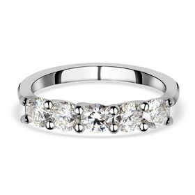 Moissanit-Ring - 1,05 ct.