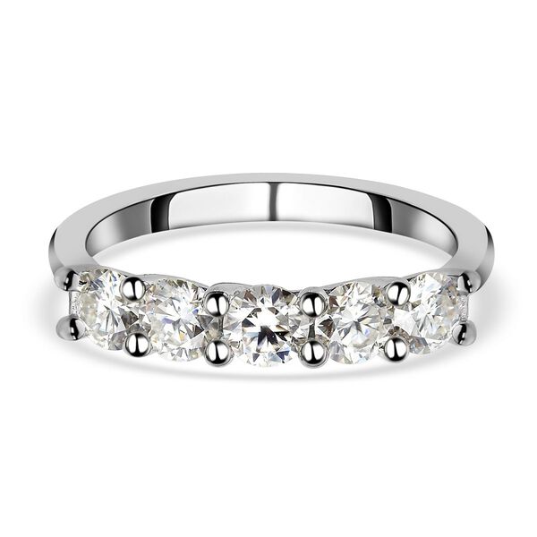 Moissanit-Ring - 1,05 ct.