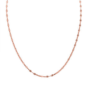Mariner Kette mit Diamantschliff-Muster 75 cm