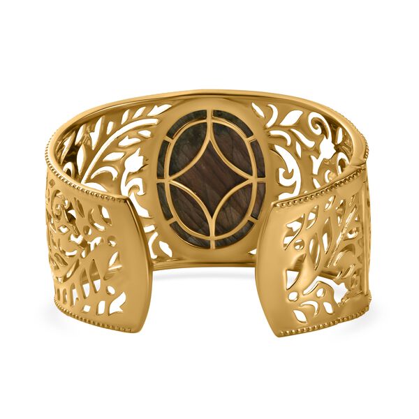 Labradorit Armreif, 18,5 cm - 70 ct. image number 5