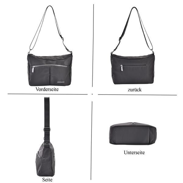 Wasserdichte Crossbody-Tasche, Rosa image number 4